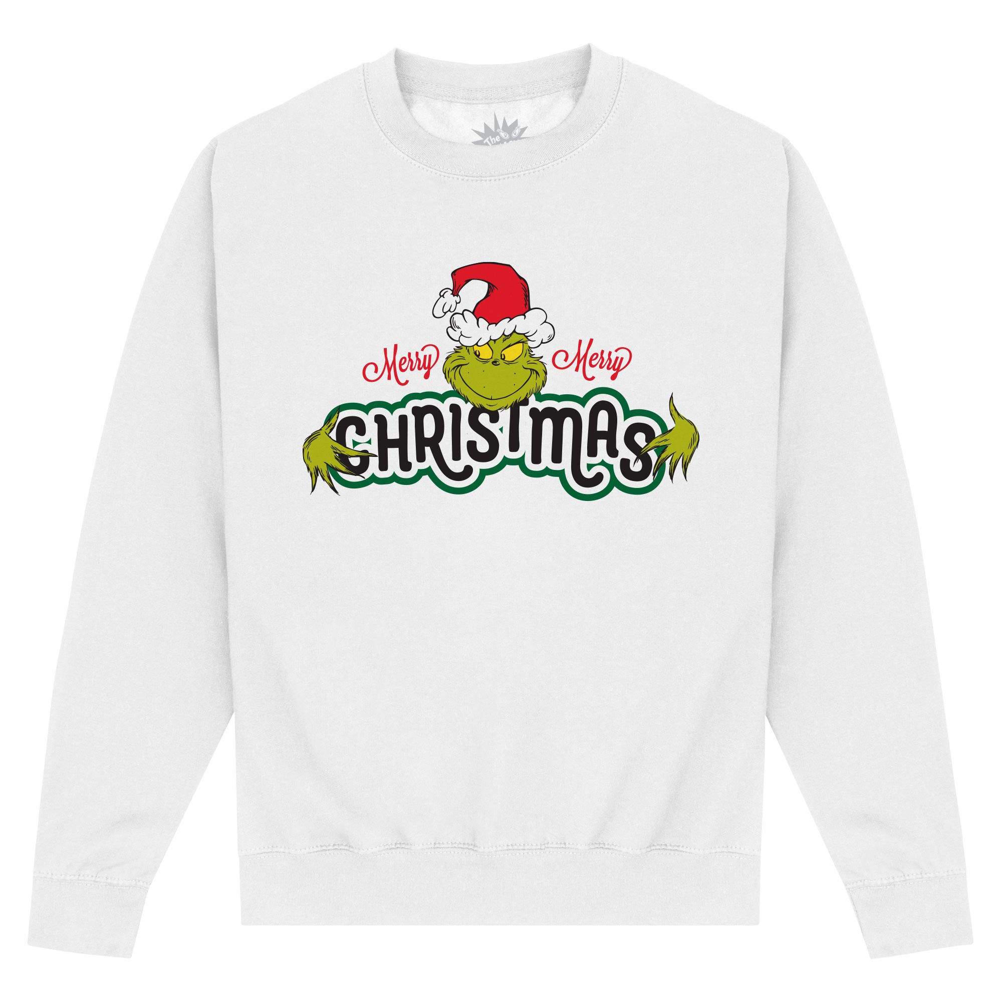 The Grinch Světlá Mikina (The Grinch Merry Christmas Sweatshirt)