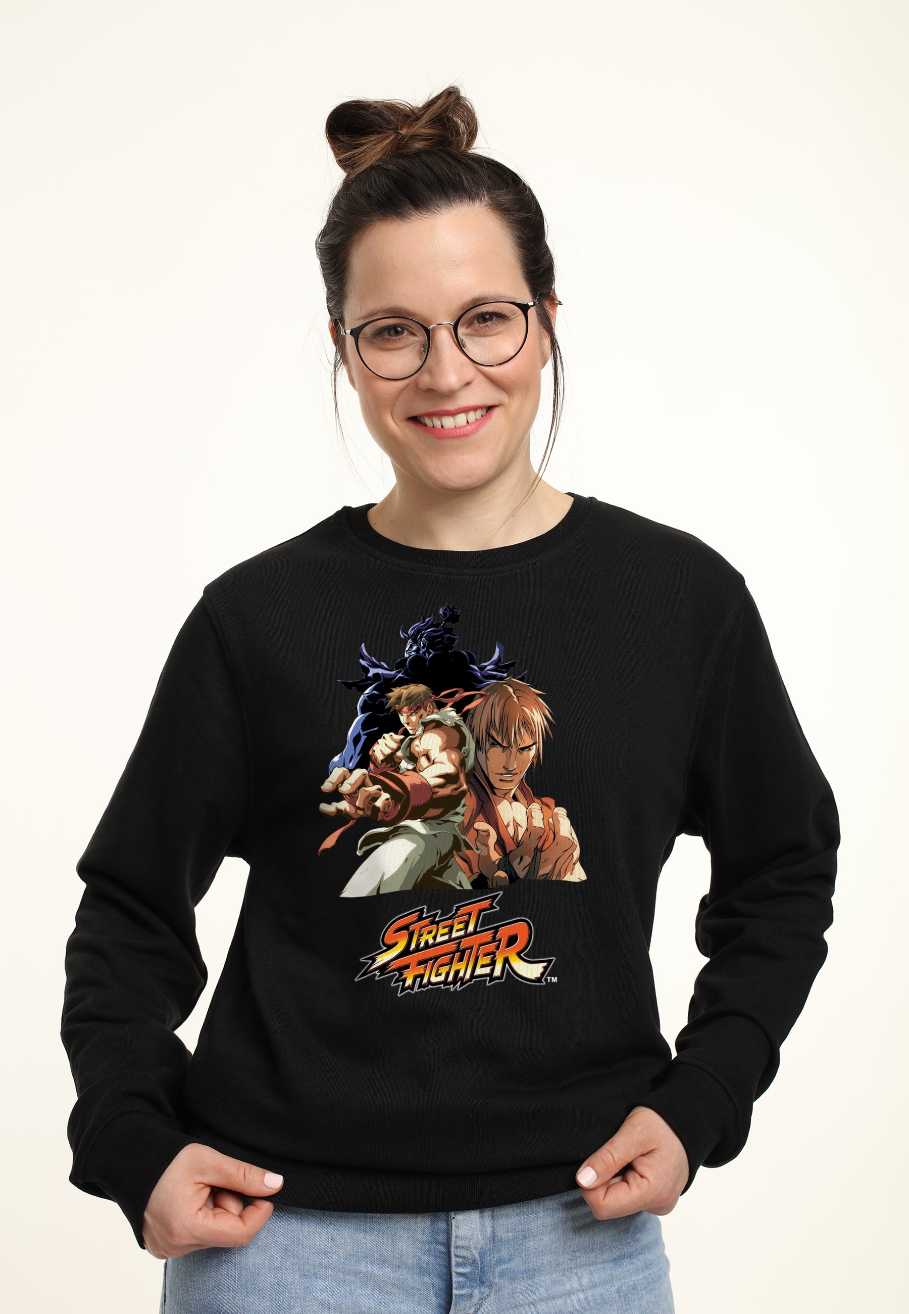 Street Fighter Mikina Unisex (Streetfighter Group Pose Graphic)