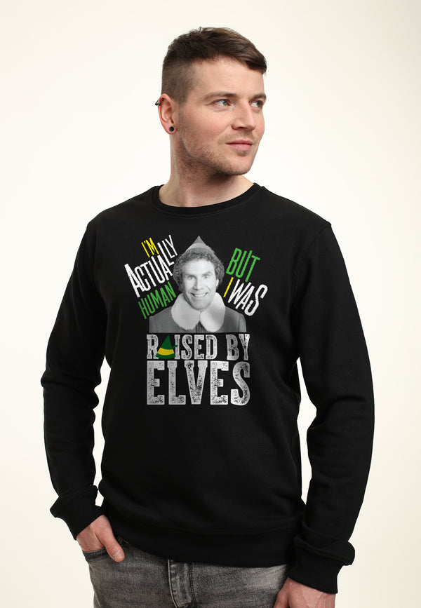 Elf Mikina Unisex (Elf Im Actually Human)