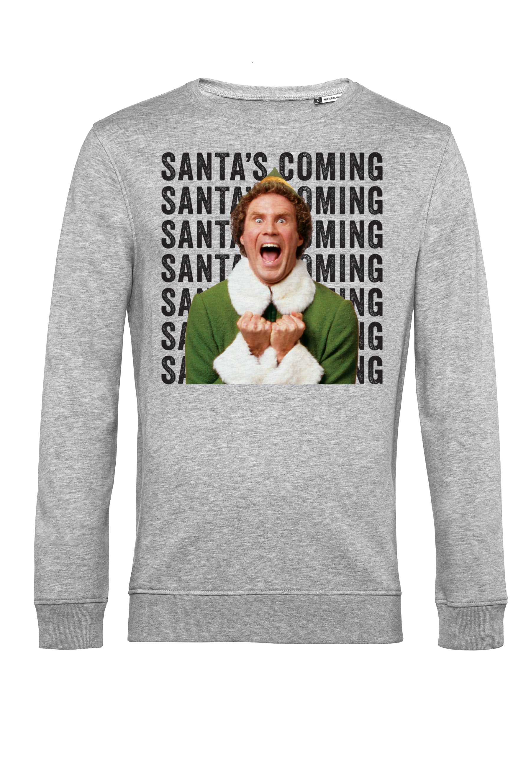 Elf Mikina Unisex (Elf 'Santa's Coming!')