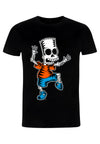The Simpsons Tričko Unisex (Skeleton Bart)