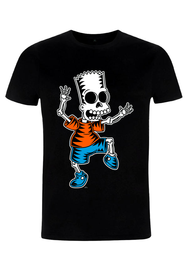 The Simpsons Tričko Unisex (Skeleton Bart)