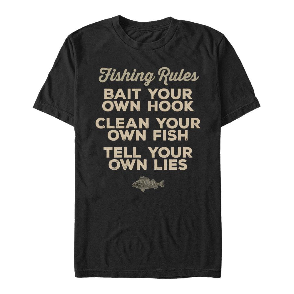 Pravidla Rybaření Tričko (Fishing Rules T-shirt)