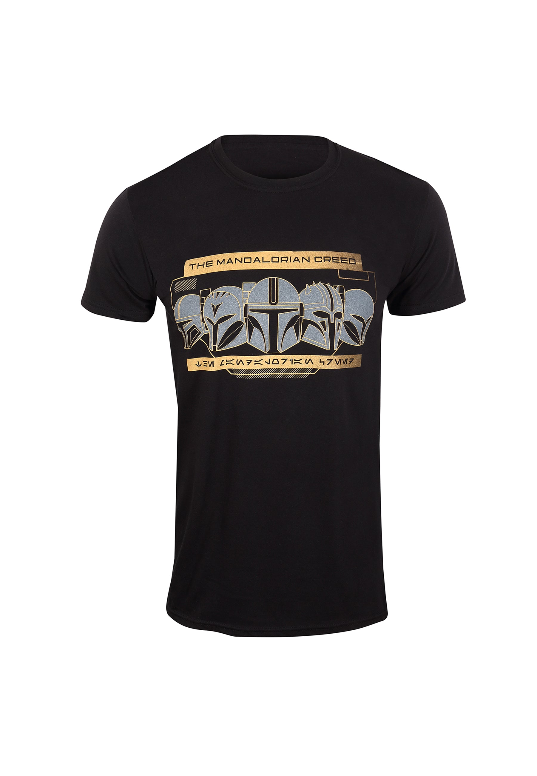 Hvězdné Války Mandalorian Tričko (Star Wars Mandalorian - Row Of Helmets T-shirt)