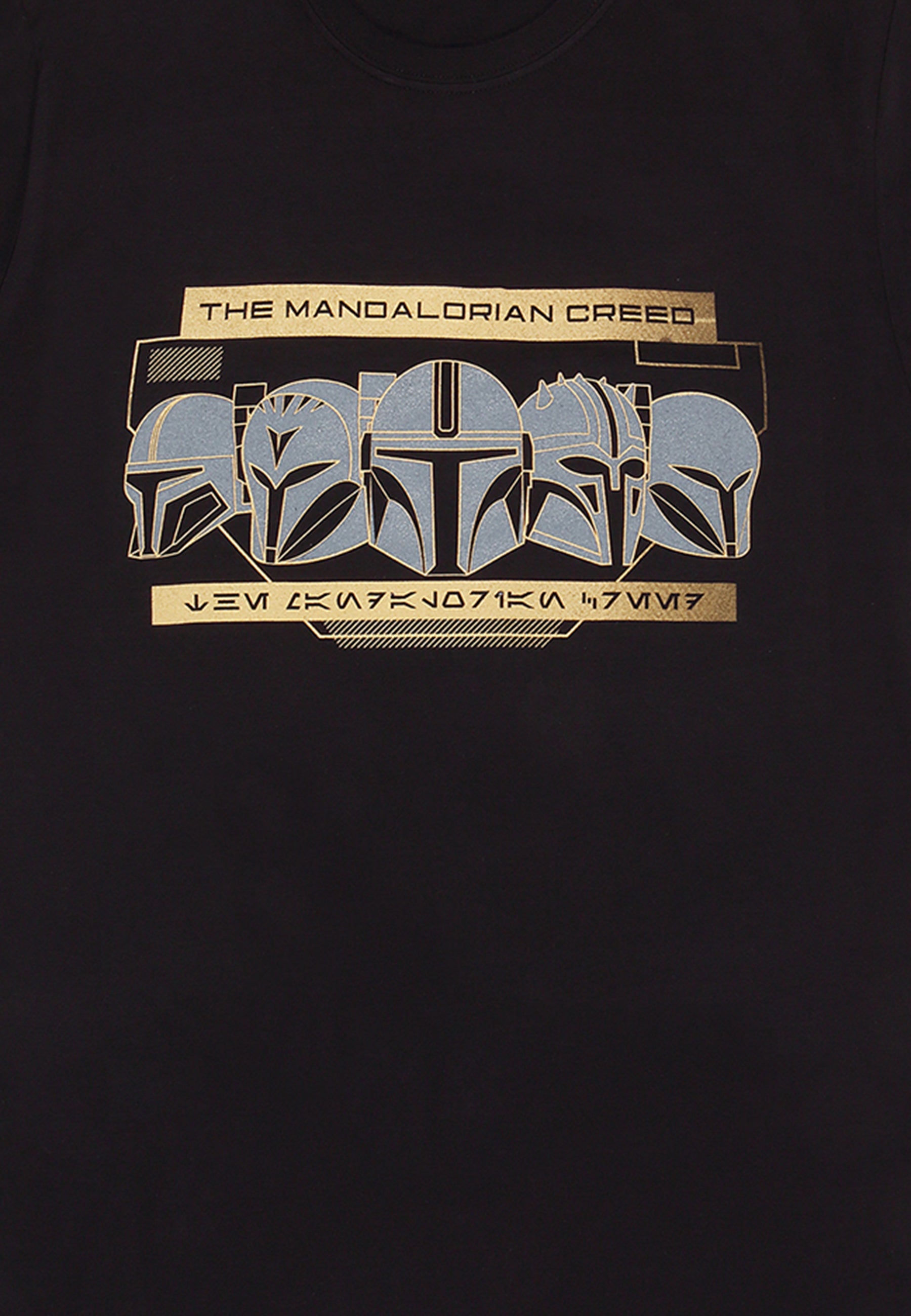 Hvězdné Války Mandalorian Tričko (Star Wars Mandalorian - Row Of Helmets T-shirt)