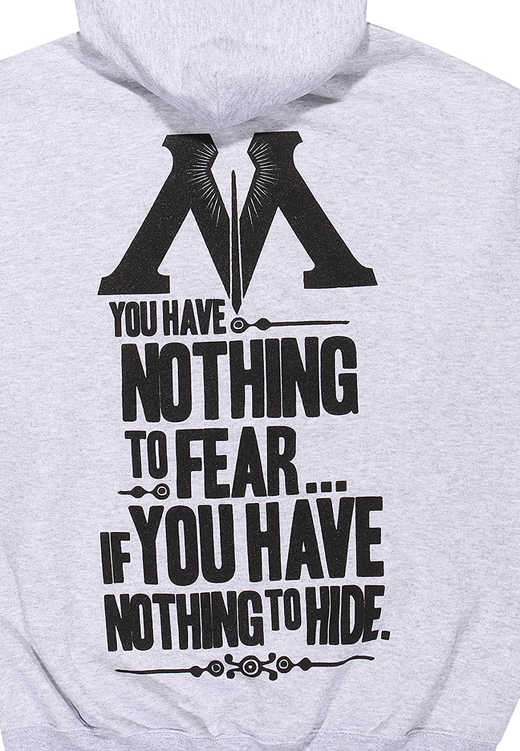 Harry Potter Mikina Unisex (Nothing to Fear)