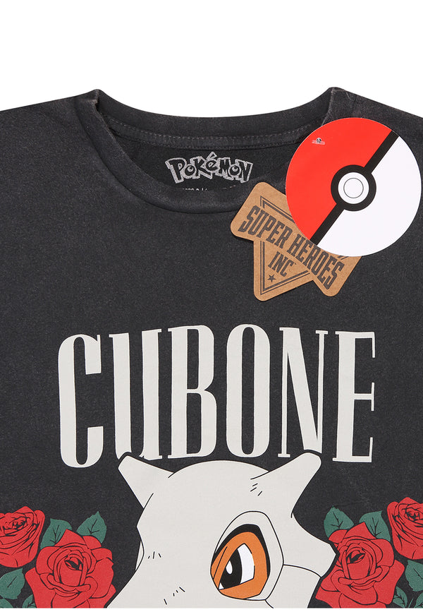 Pokémon Tričko Unisex (Cubone Acid Wash)