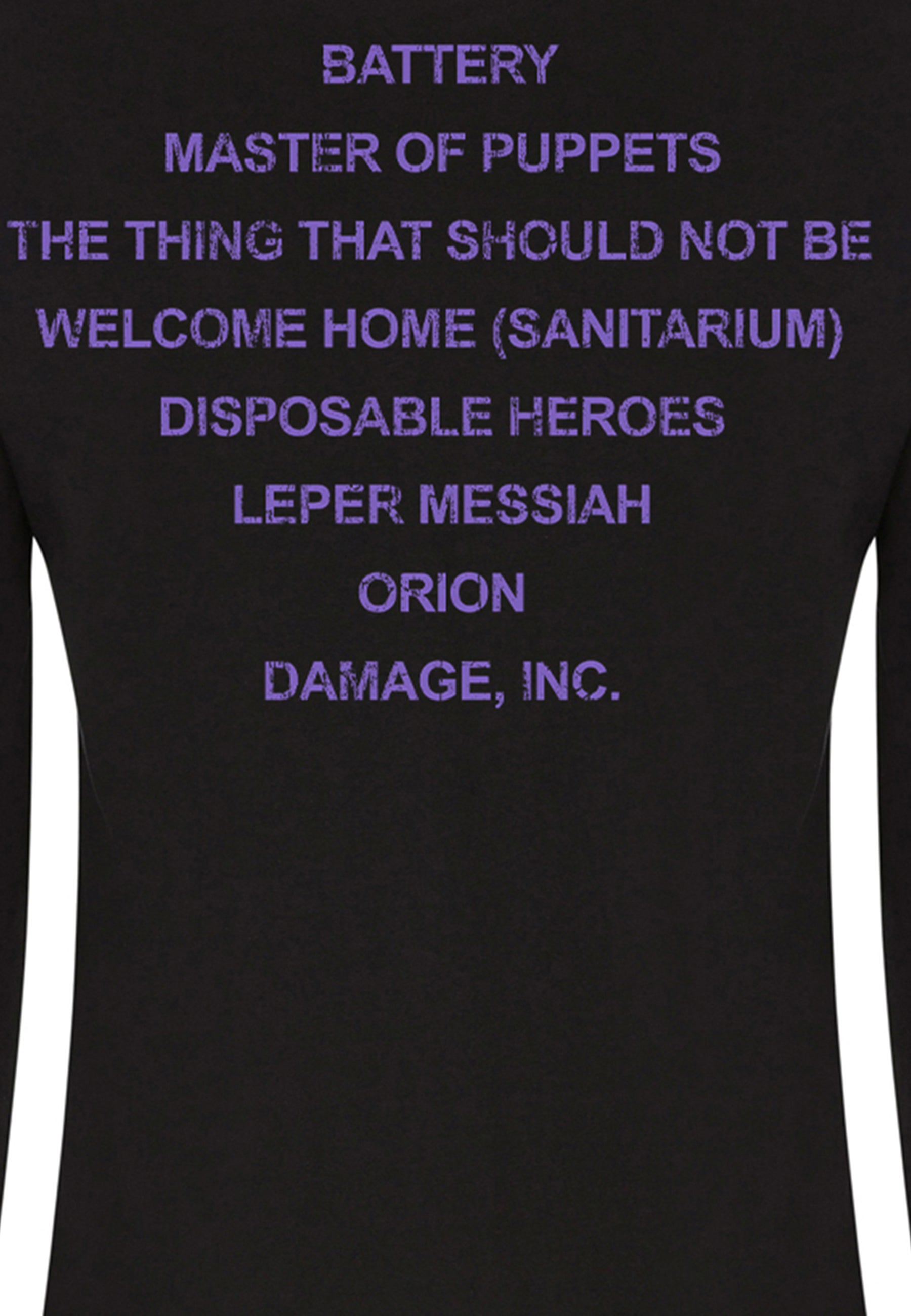Metallica Mikina Unisex (Master Of Puppets)