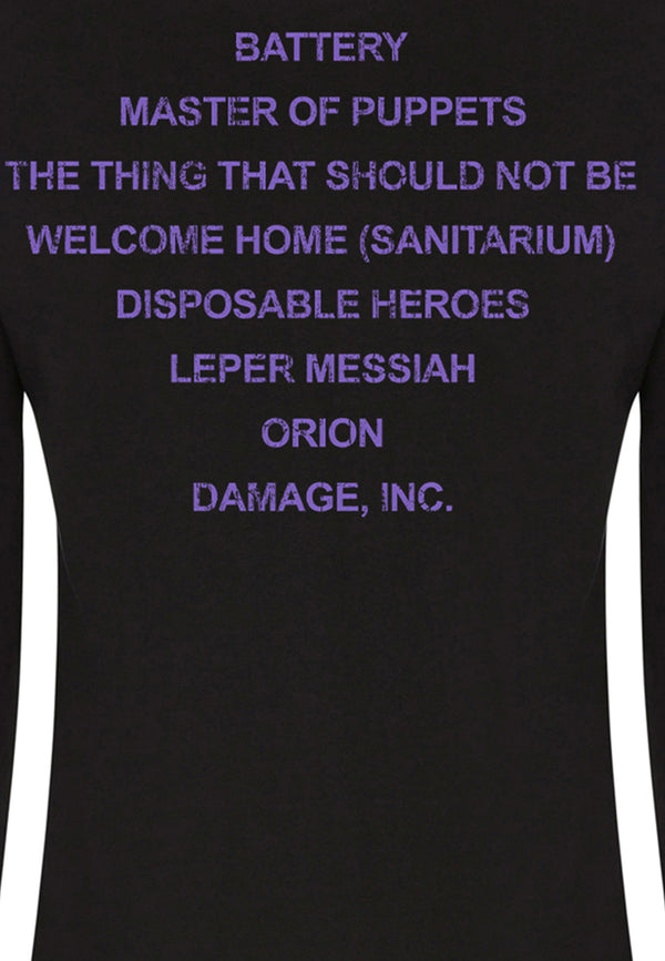 Metallica Mikina Unisex (Master Of Puppets)
