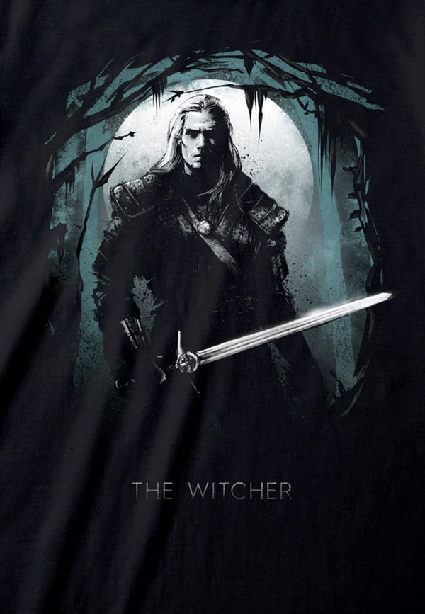 Zaklínač (Witcher - Silhouette Moon T-shirt)