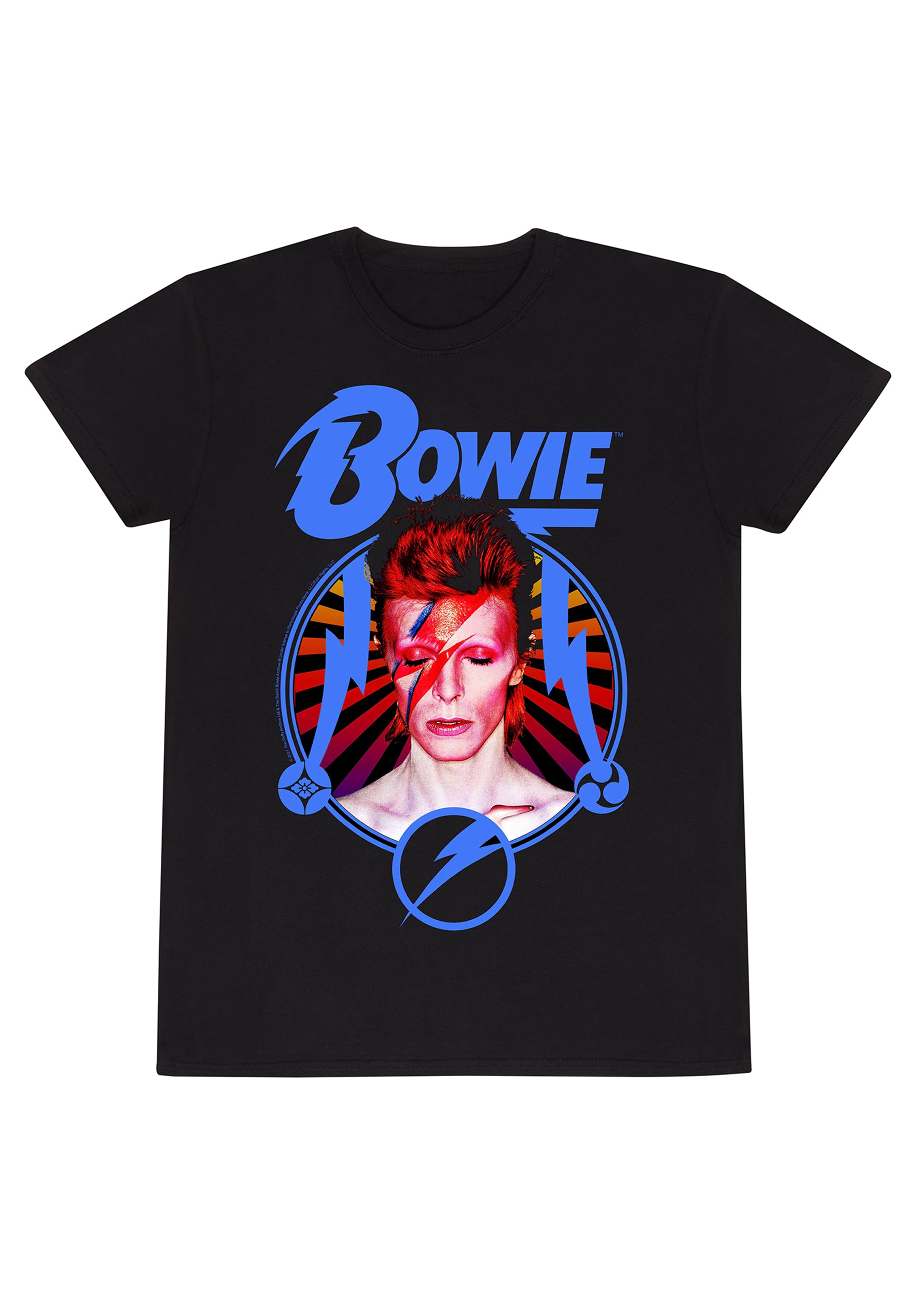 David Bowie Tričko Unisex (Starburst)