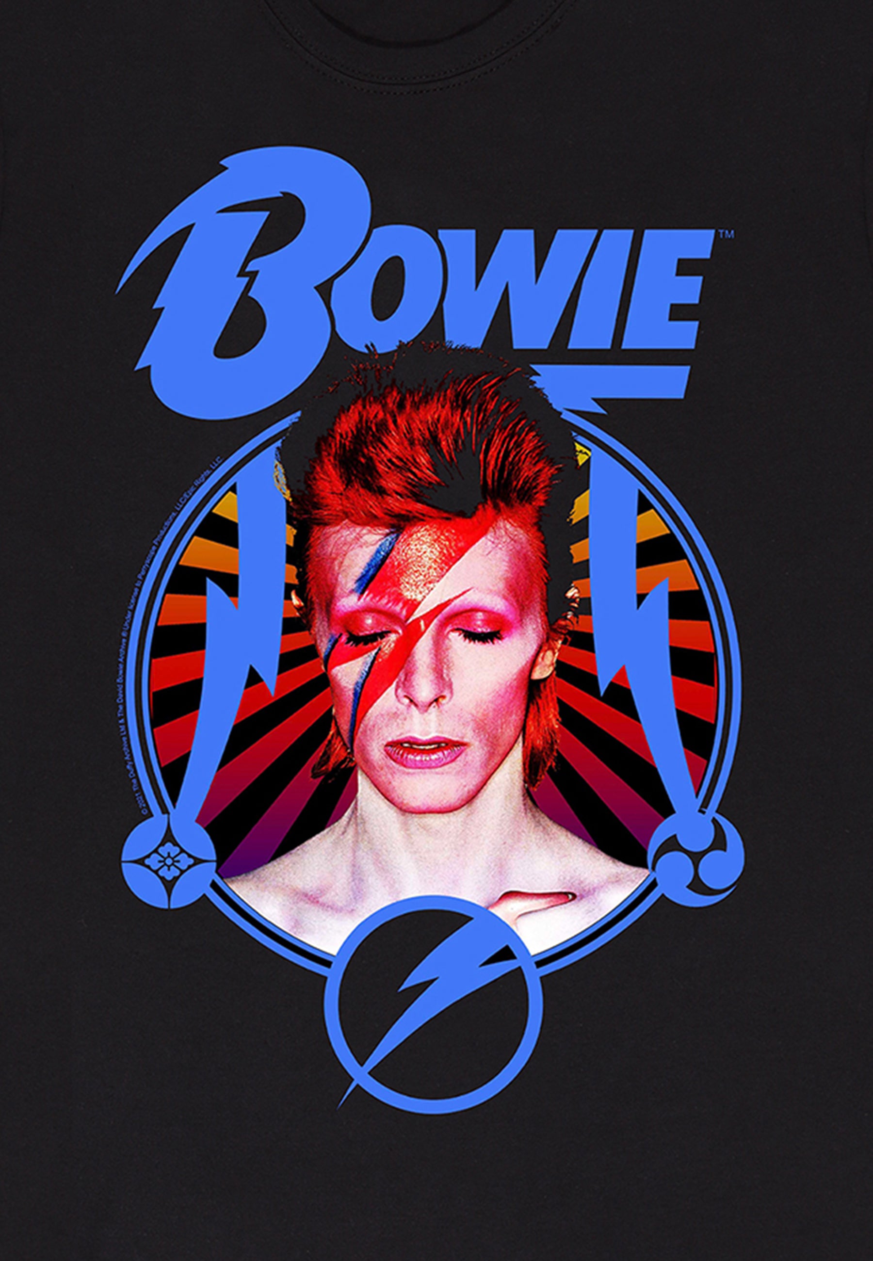 David Bowie Tričko Unisex (Starburst)