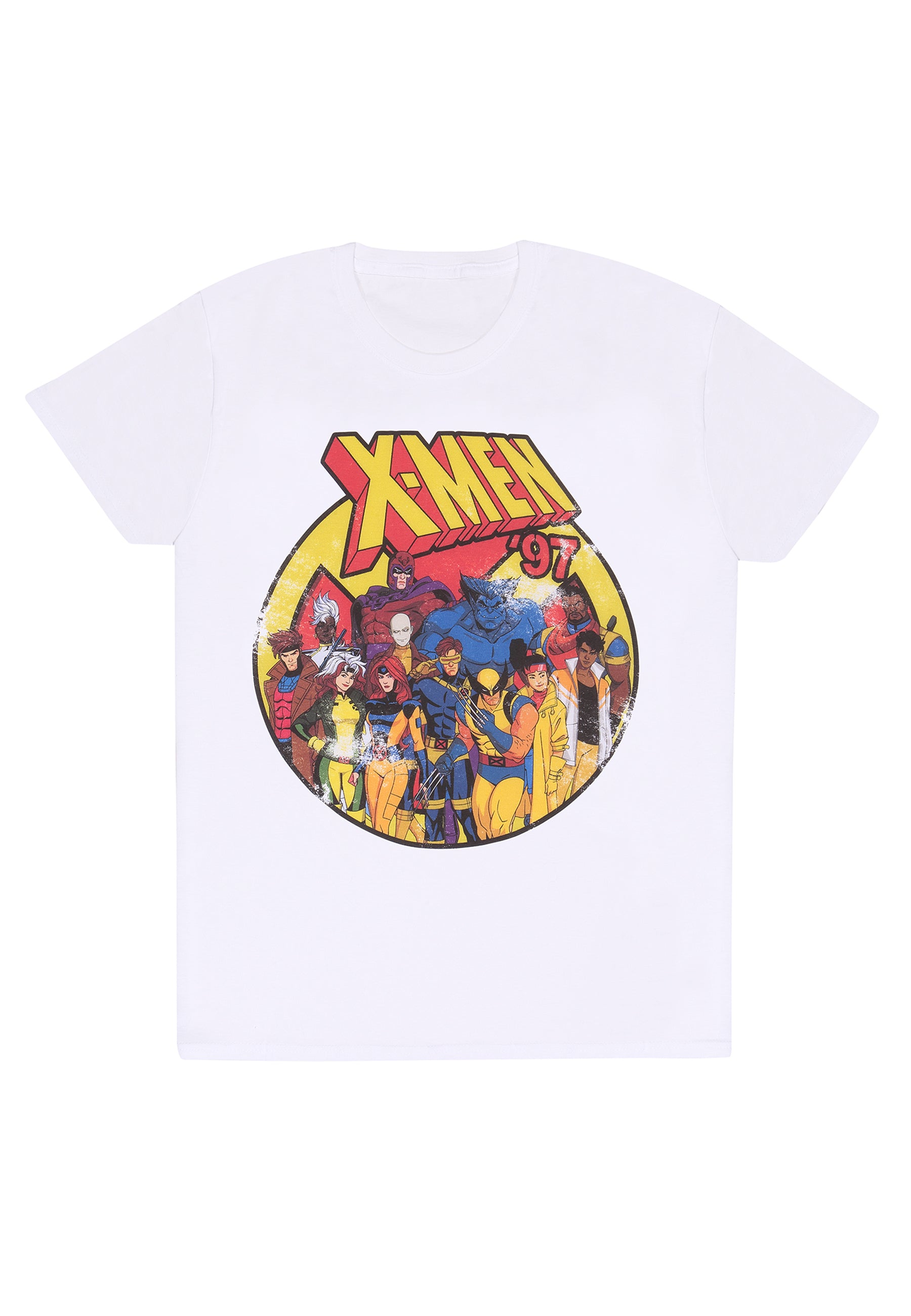 X-Men Team Tričko (X-Men Team Distressed T-shirt)