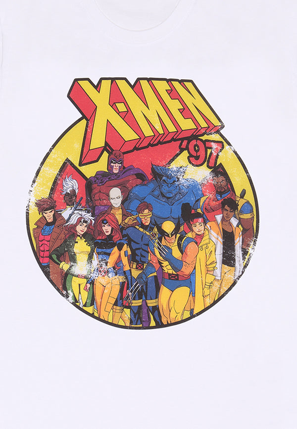 X-Men Team Tričko (X-Men Team Distressed T-shirt)