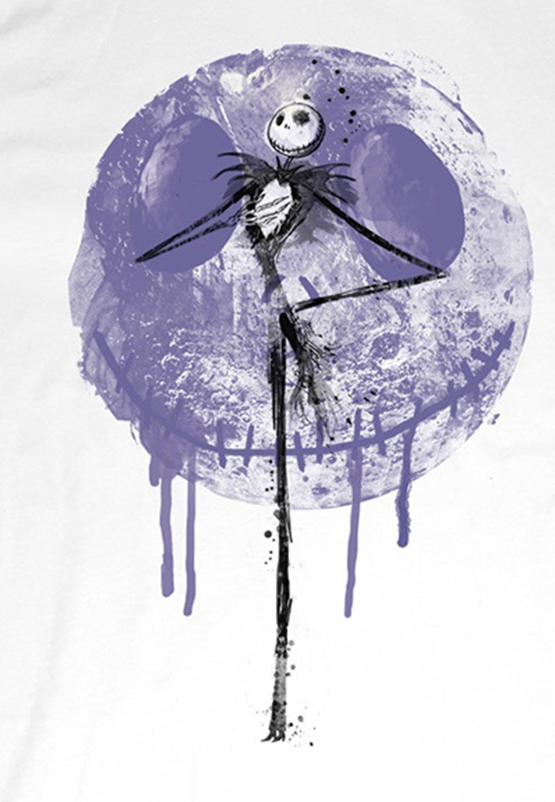 Ukradené Vánoce Bílé Tričkové Šaty (Nightmare Before Christmas - Women's T-Shirt Dress)