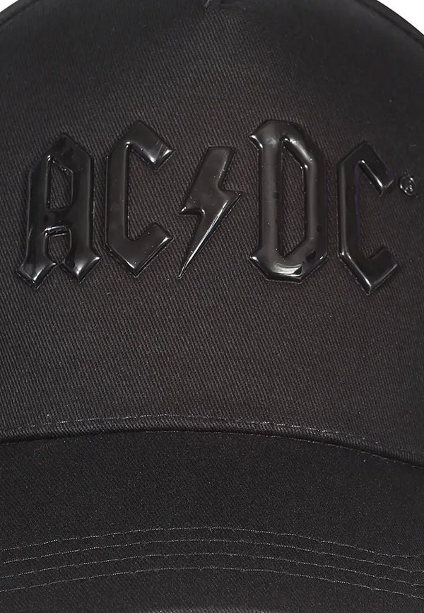 AC/DC Kšiltovka Unisex (Shiny Black Logo)