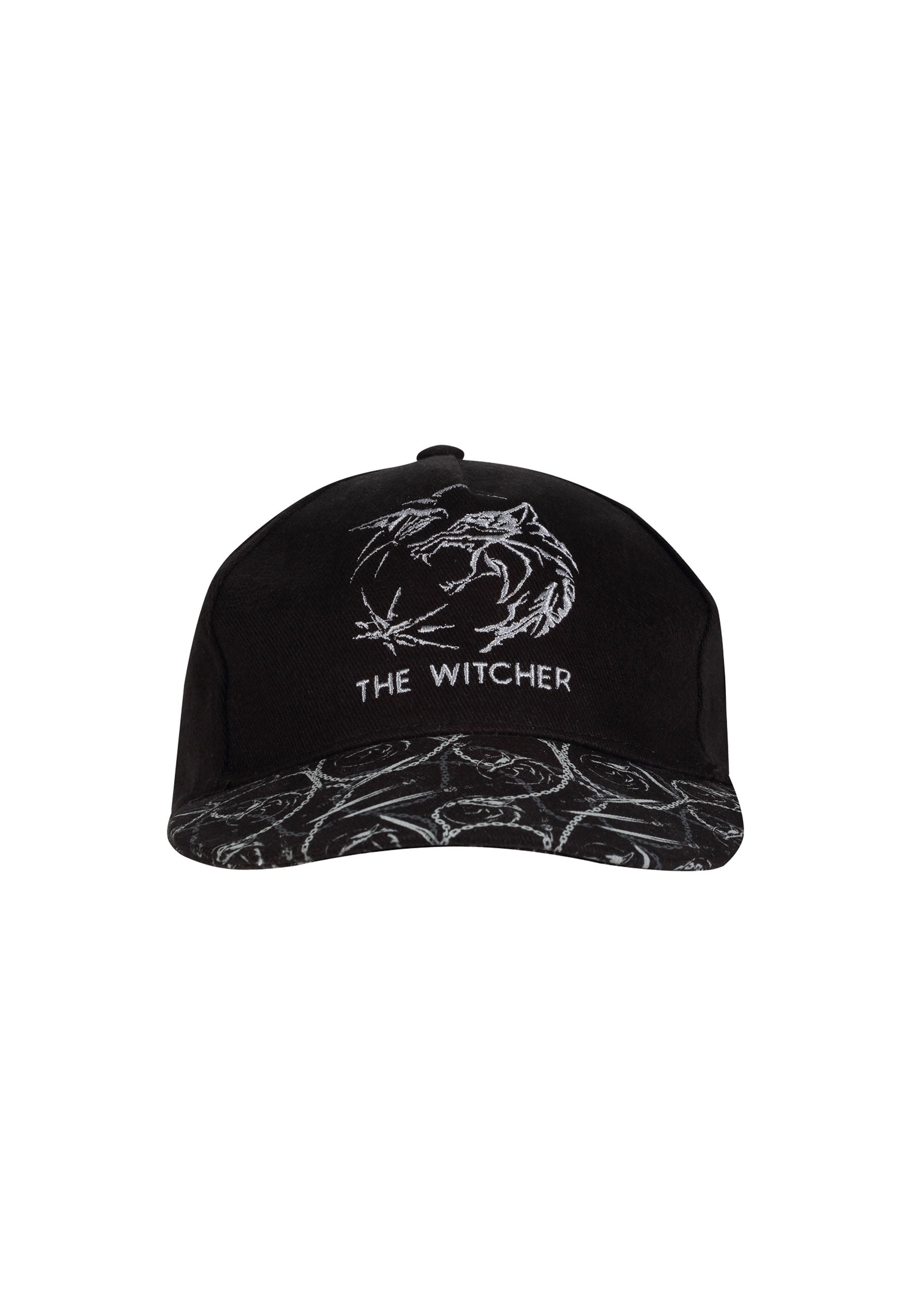 The Witcher Kšiltovka Unisex (Logo And Pattern)