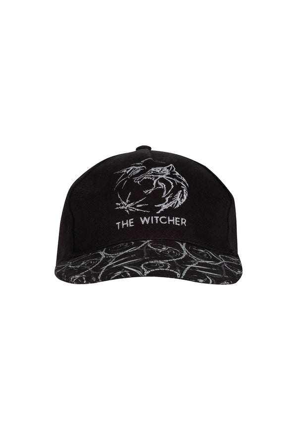 The Witcher Kšiltovka Unisex (Logo And Pattern)