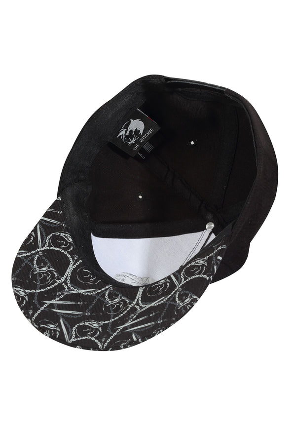 The Witcher Kšiltovka Unisex (Logo And Pattern)