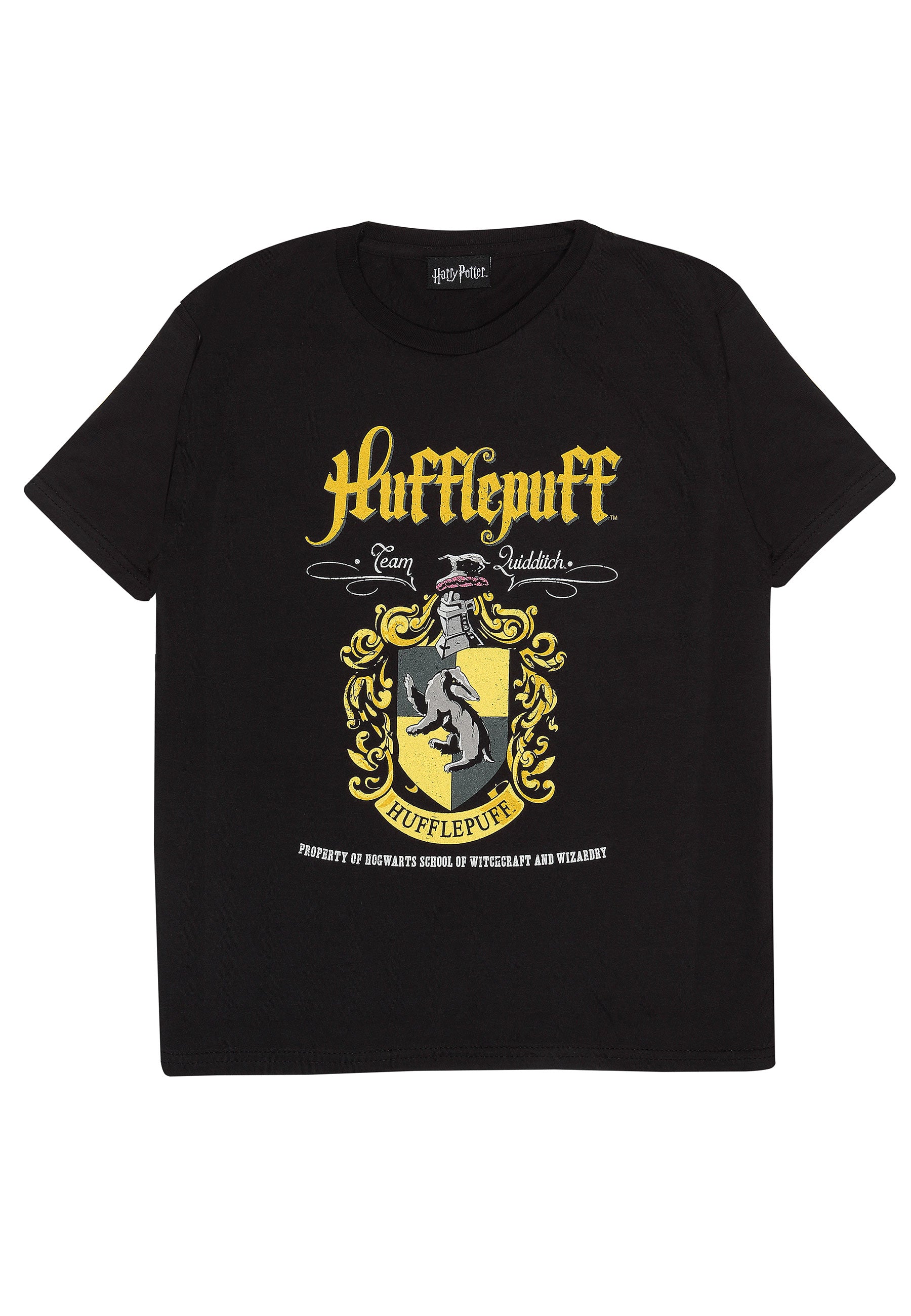 Harry Potter Tričko Dětské (Hufflepuff Crest)