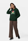 The Grinch Mikina Unisex (Santa Stars Graphic)