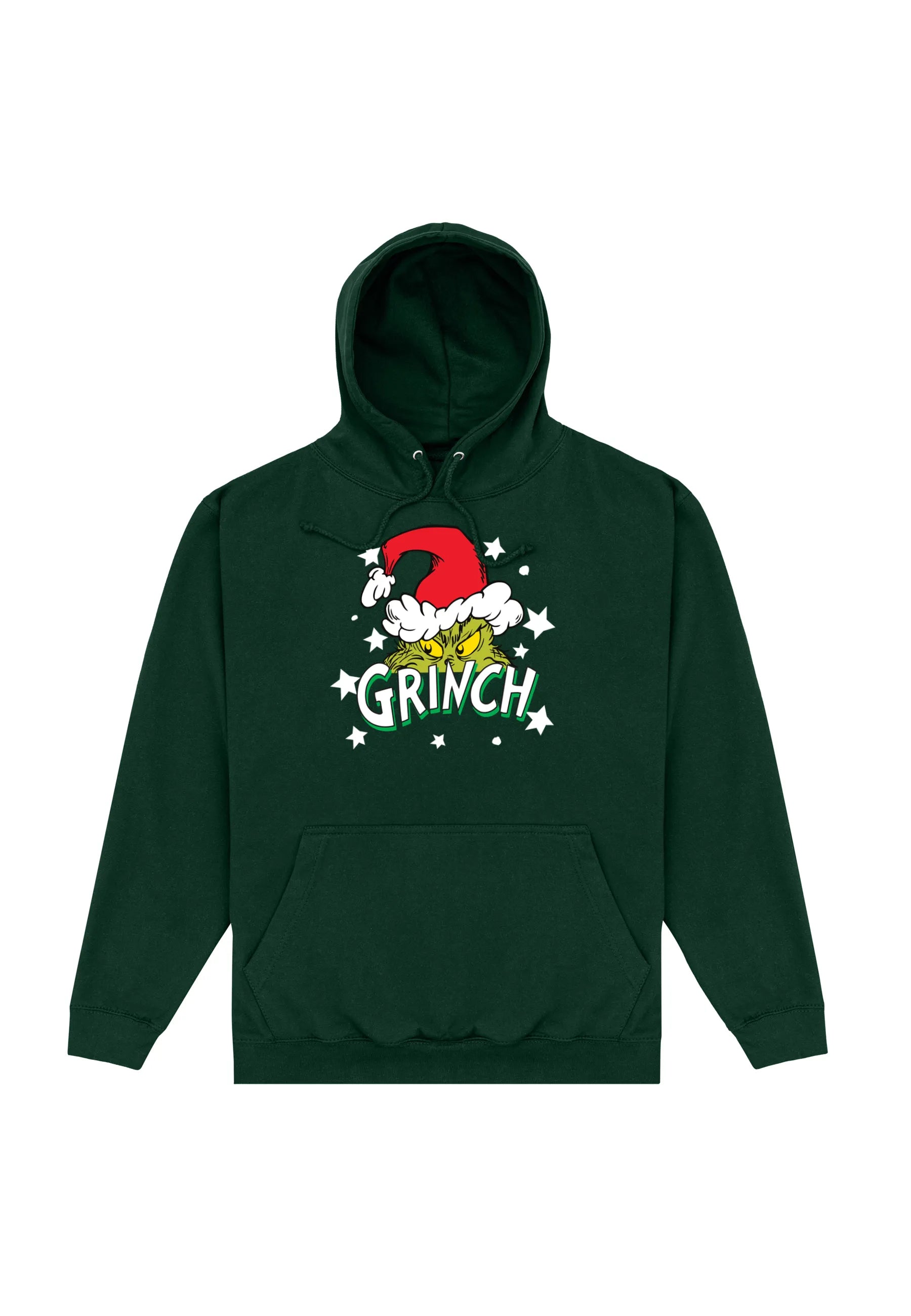 The Grinch Mikina Unisex (Santa Stars Graphic)
