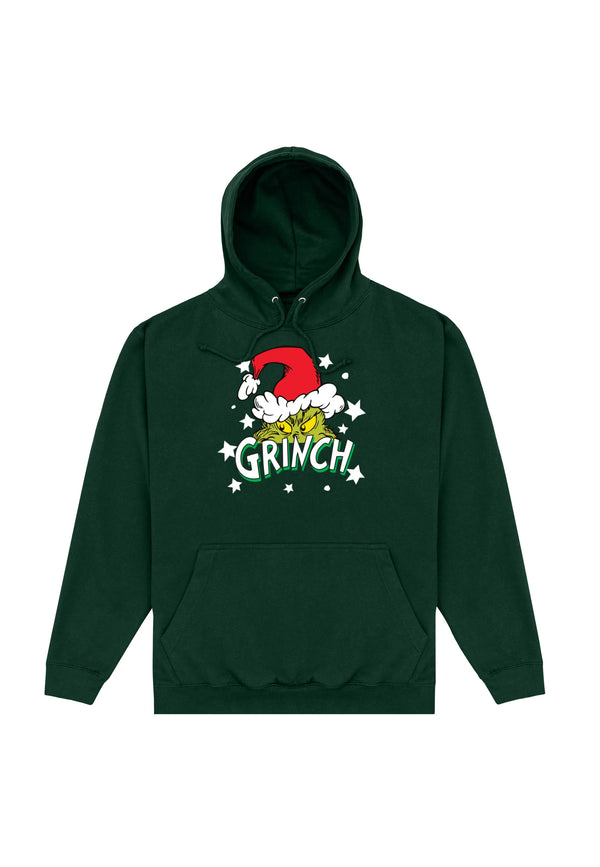 The Grinch Mikina Unisex (Santa Stars Graphic)