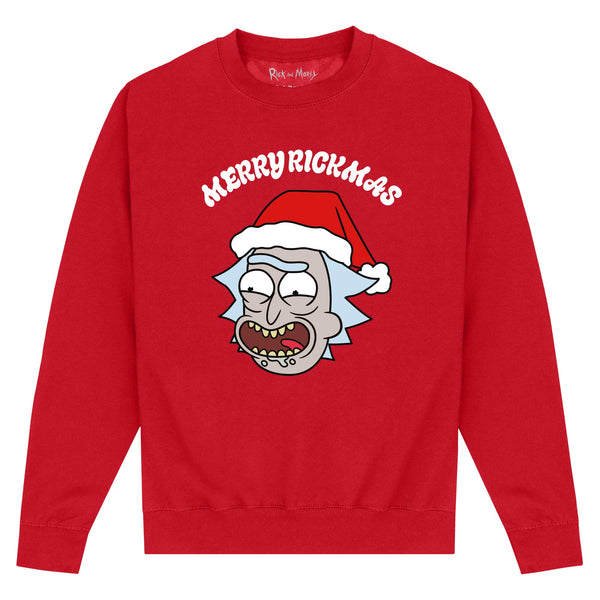 Rick and Morty Vánoční Mikina (Rick and Morty Merry Rickmas Sweatshirt)