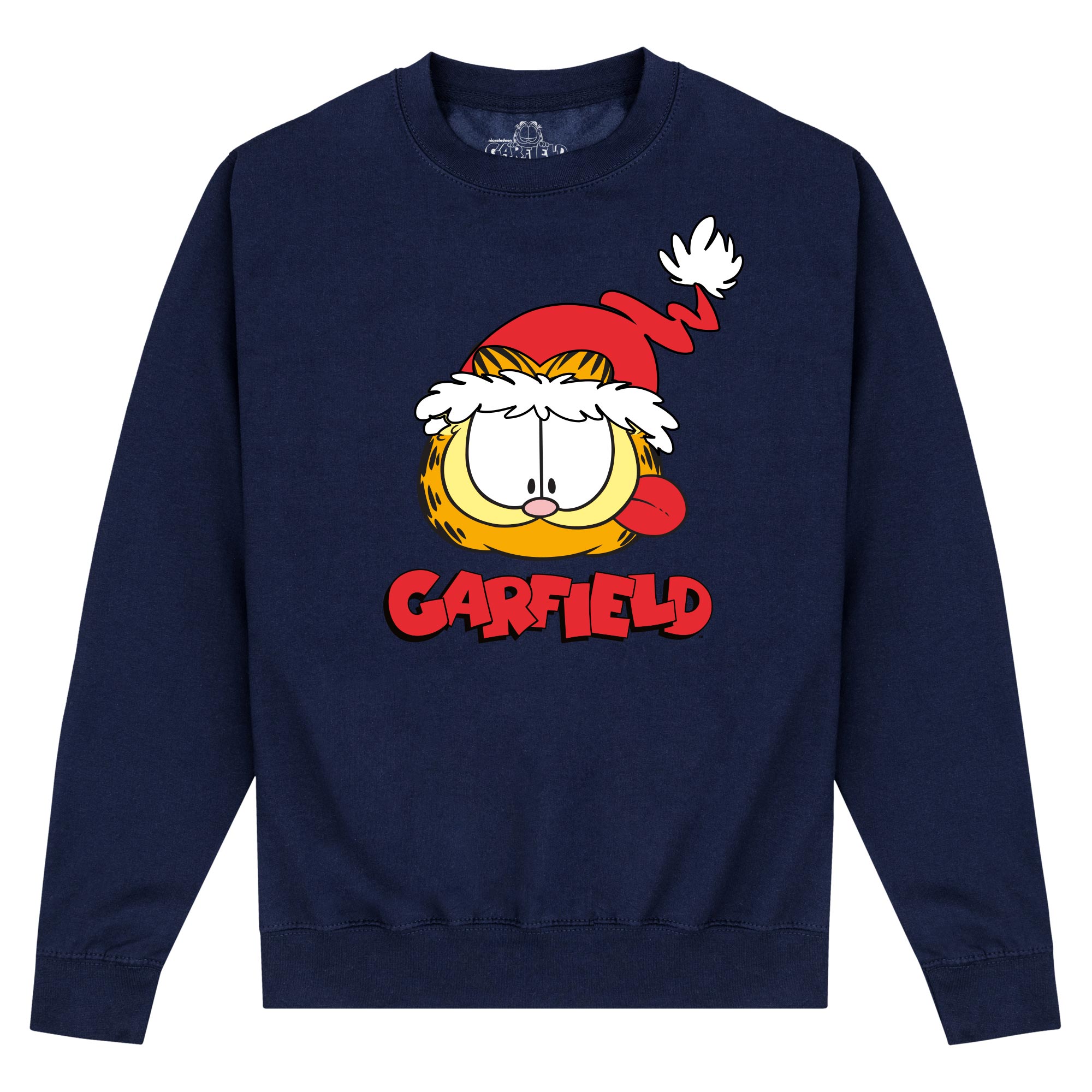 Garfield Vánoční Mikina (Garfield Head Sweatshirt)