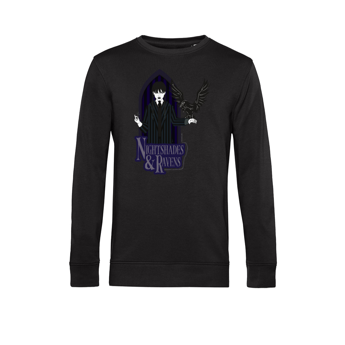 Wednesday Mikina Unisex (Nightshades and Ravens)