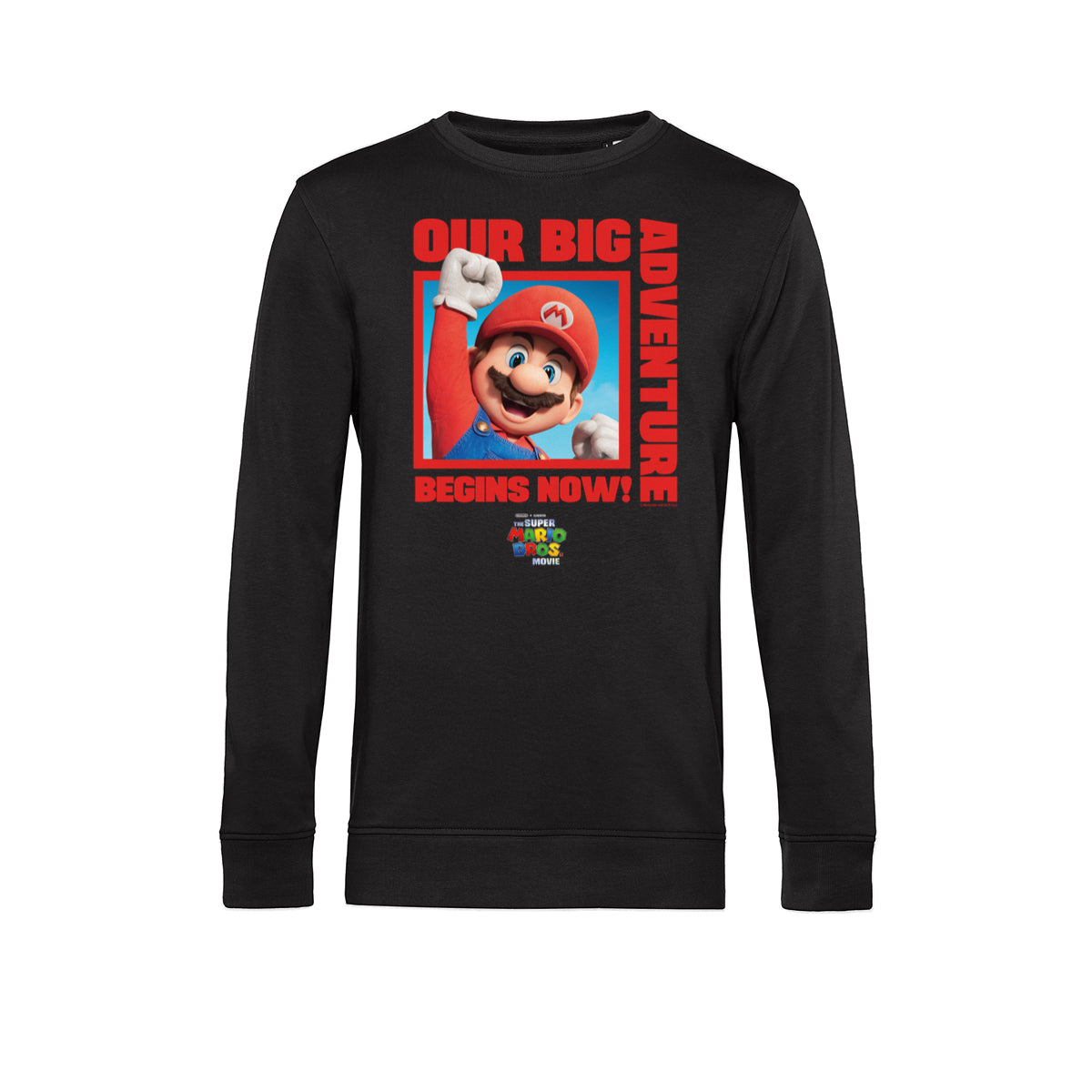 Super Mario Mikina Unisex (Mario Big Adventure Square)
