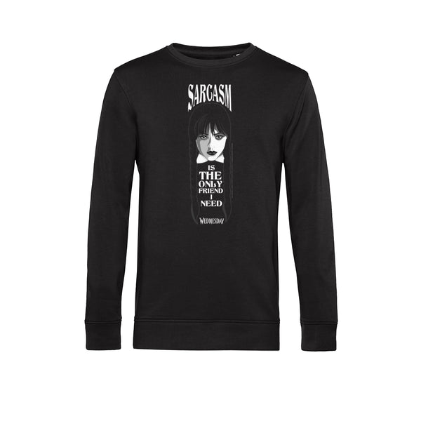 Wednesday Mikina Unisex (Sarcasm Only Friend)