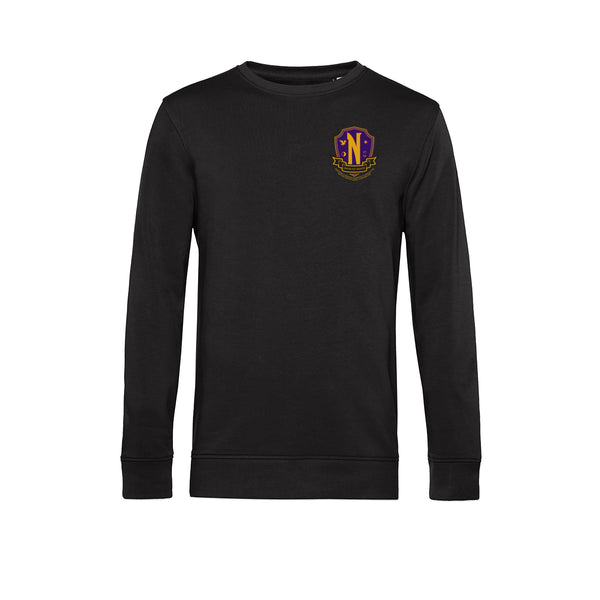 Wednesday Mikina Unisex (Nevermore Crest Small)