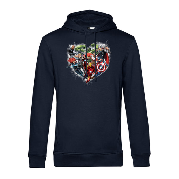 Avengers Mikina Unisex (Valentine's Day Avenger Heart)