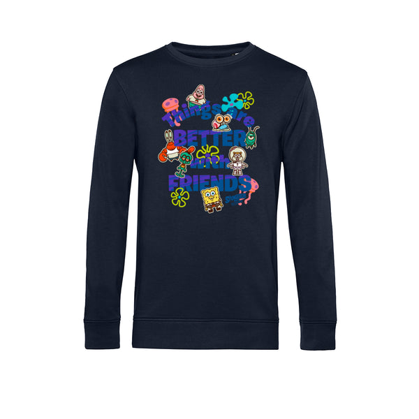 The SpongeBob SquarePants Mikina Unisex (Friends patches)