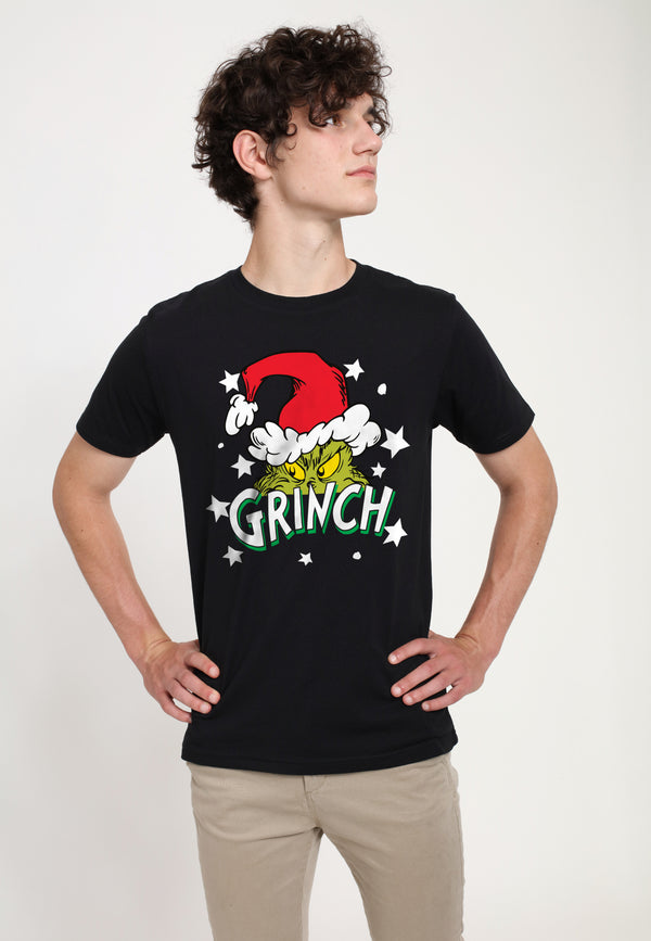 The Grinch Tričko Unisex (Santa Stars Graphic)