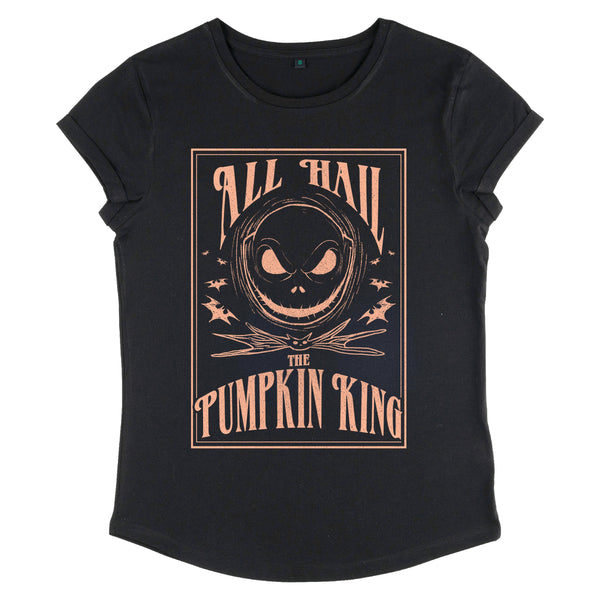 Disney Nightmare Before Christmas Dámské Tričko (Hail The PumpkinKing)