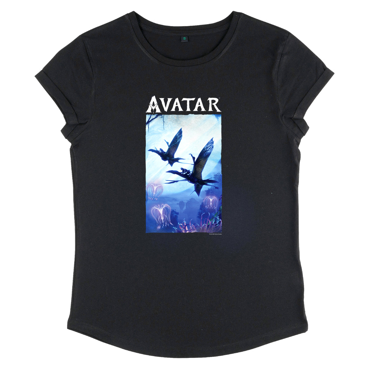 Twentieth Century Fox Avatar: The Way of Water - Air Time Women's Rolled-sleeve T-Shirt