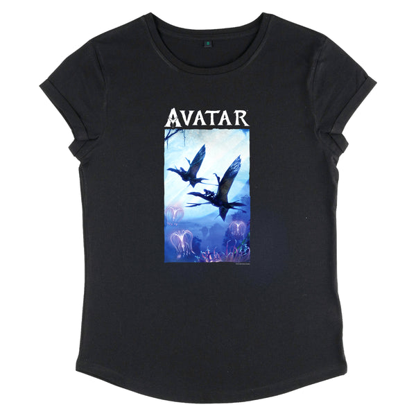 Twentieth Century Fox Avatar: The Way of Water - Air Time Women's Rolled-sleeve T-Shirt
