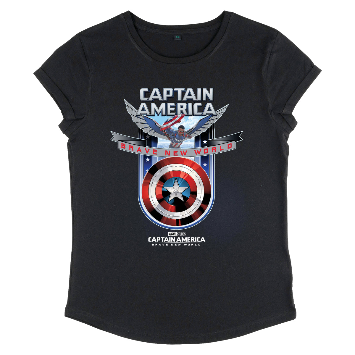 Captain America: Brave New World Tričko Dámské (Brave New World Shield)