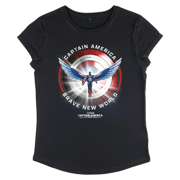 Captain America: Brave New World Tričko Dámské (Captain America Shield)
