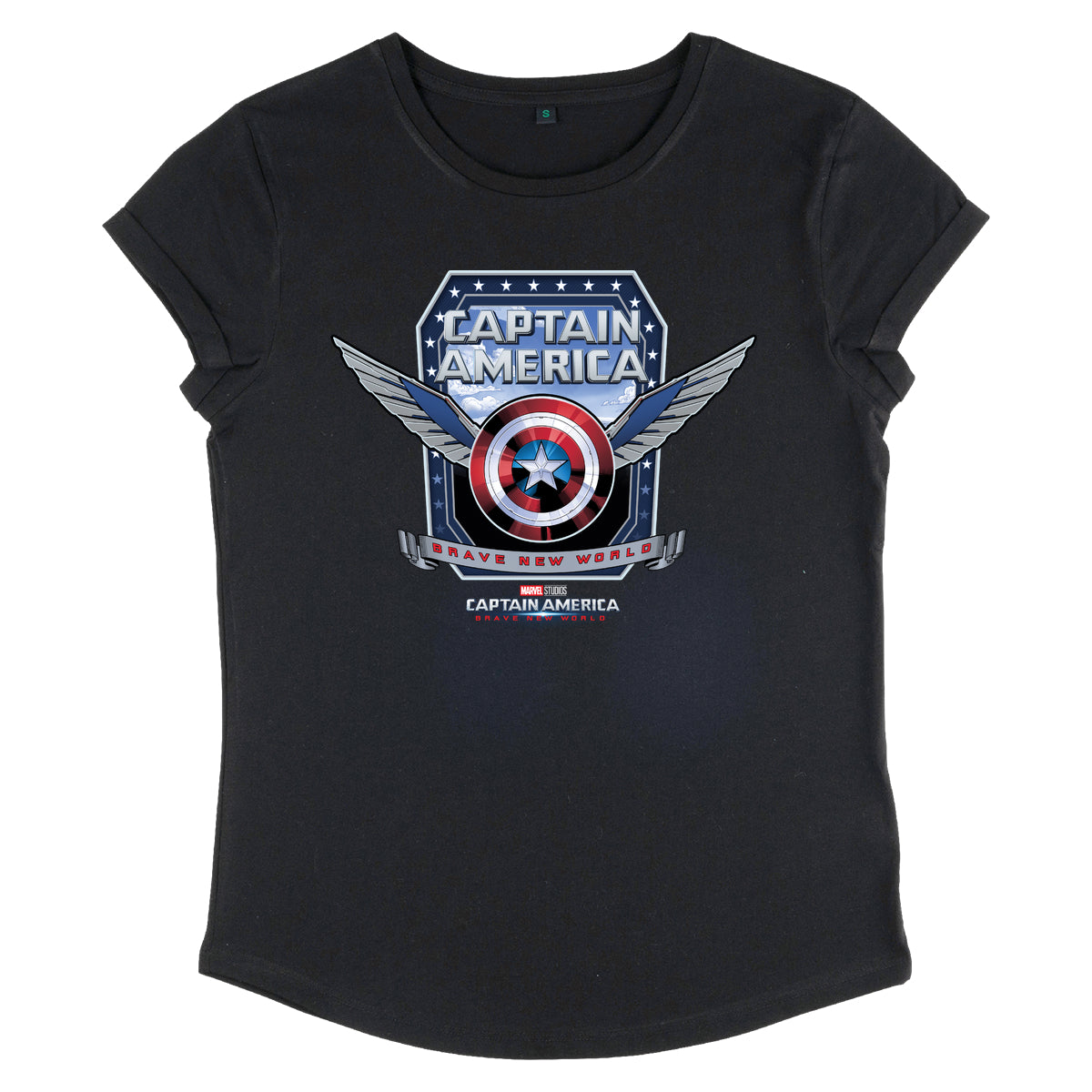 Captain America: Brave New World Tričko Dámské (Captain America Shield Wings)