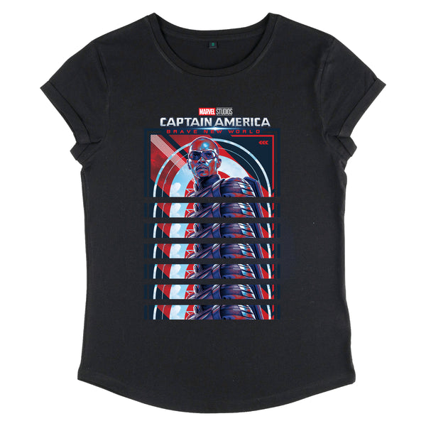 Captain America: Brave New World Tričko Dámské (Milk Carton Cap)