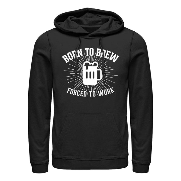 Narozen k Vaření Piva Mikina s Kapucí (Born To Brew Hoodie)