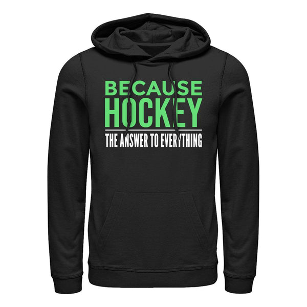 Protože Hokej Mikina s Kapucí (Because Hockey Hoodie)