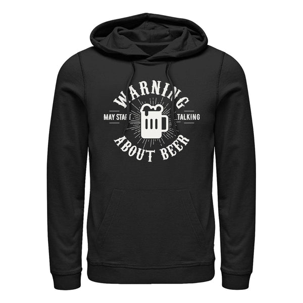 Pivní Varování Mikina s Kapucí (Beer Warning Hoodie)
