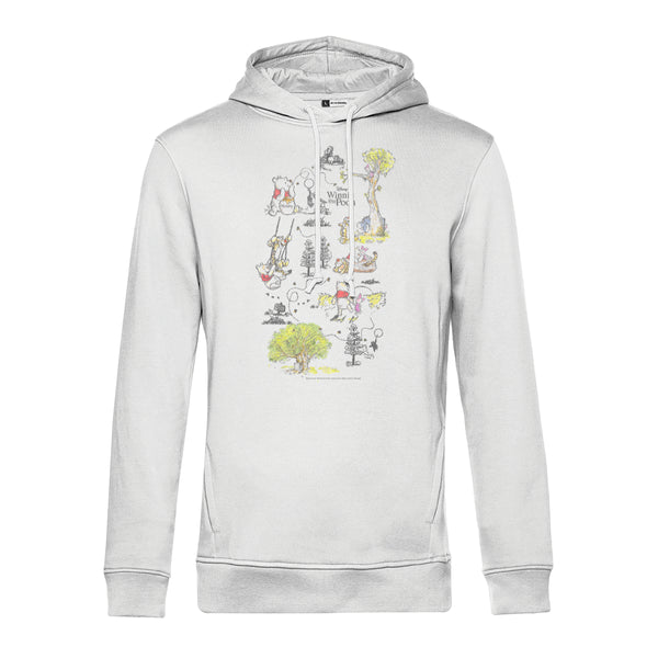 Winnie the Pooh Mikina Unisex (Winnie Map)