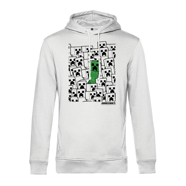 Minecraft Mikina Unisex (Colorless Creeper Pile)