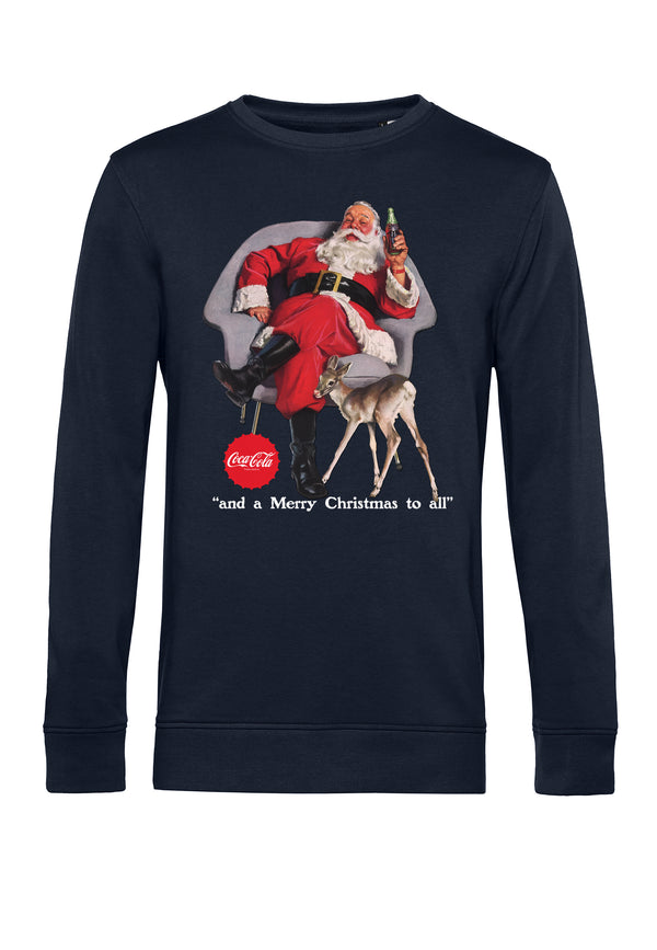 Coca Cola Mikina Unisex (Santa)