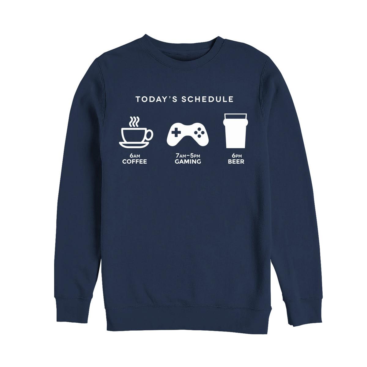 Program Videohry Mikina (Videogame Schedule Sweatshirt)